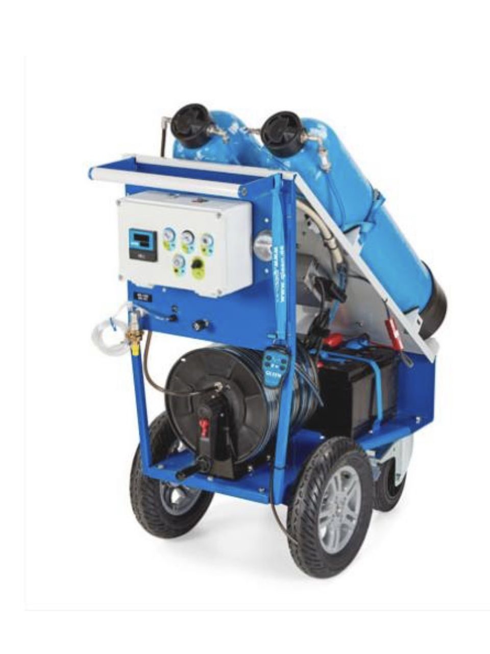 απιονιστής νερού φορητός και με έλεγχο αγωγιμότητας