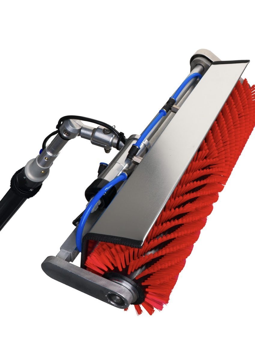 Τηλεσκοπικό κοντάρι με βούρτσα καθαρισμού πανελ